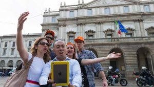 Caccia al Tesoro con iPad per team building interattivi 2.0 cantare alla Scala conquering Milan