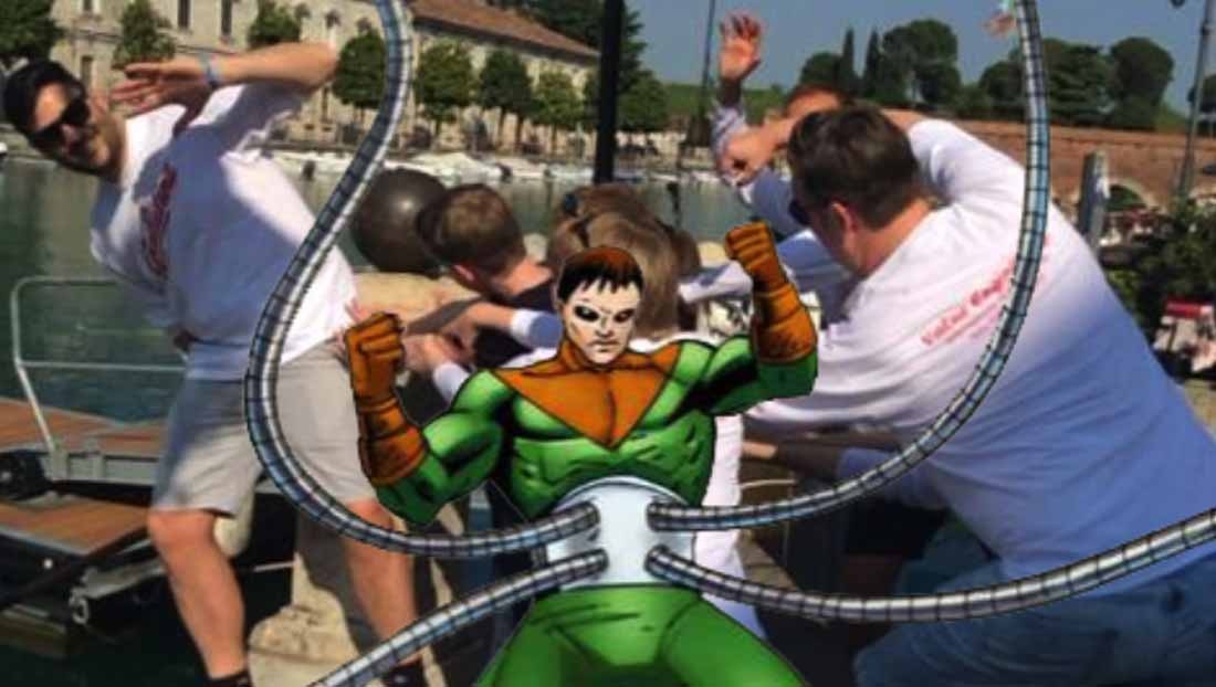 Caccia al Tesoro con iPad per team building interattivi 2.0 city game We can be Heroes Peschiera del Garda