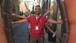 Caccia al Tesoro con iPad per team building interattivi 2.0 da Vinci codex Milano Uomo Vitruviano